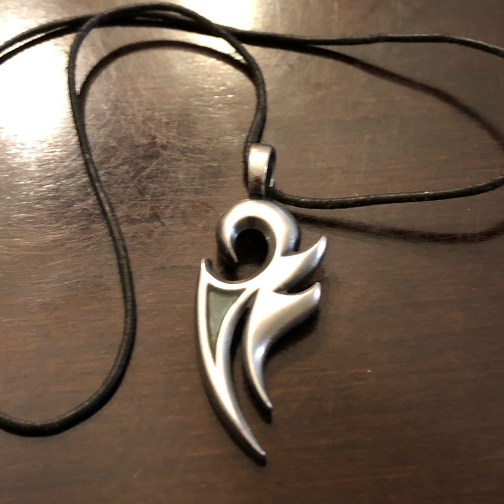 Bico Australia Phoenix Silver & Blue Necklace